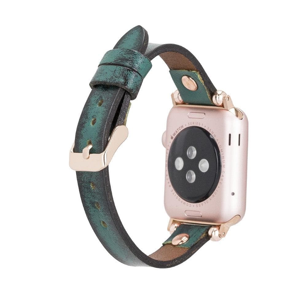 Shibden Ferro Apple Watch Leather Watch Strap Bouletta