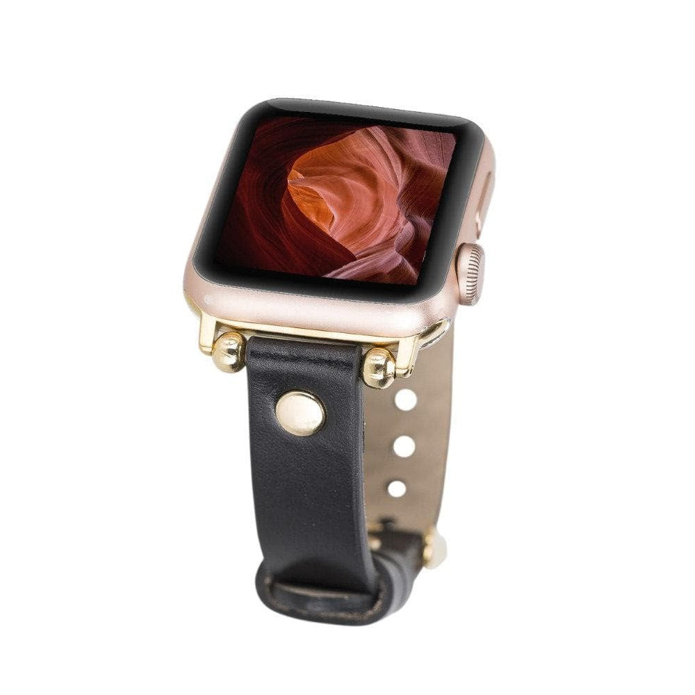 Sizergh Ferro Apple Watch Leather Strap RST1 Bouletta