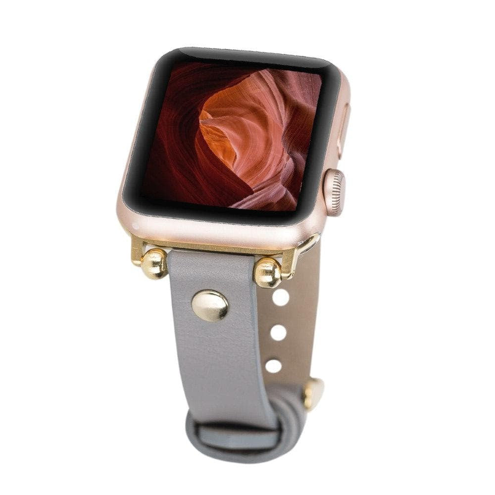 Sizergh Ferro Apple Watch Leather Strap RST9 Bouletta