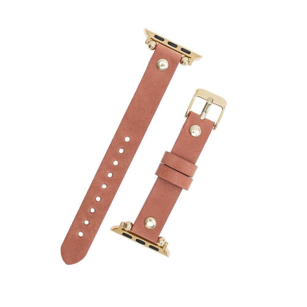 Sizergh Ferro Apple Watch Leather Strap Bouletta