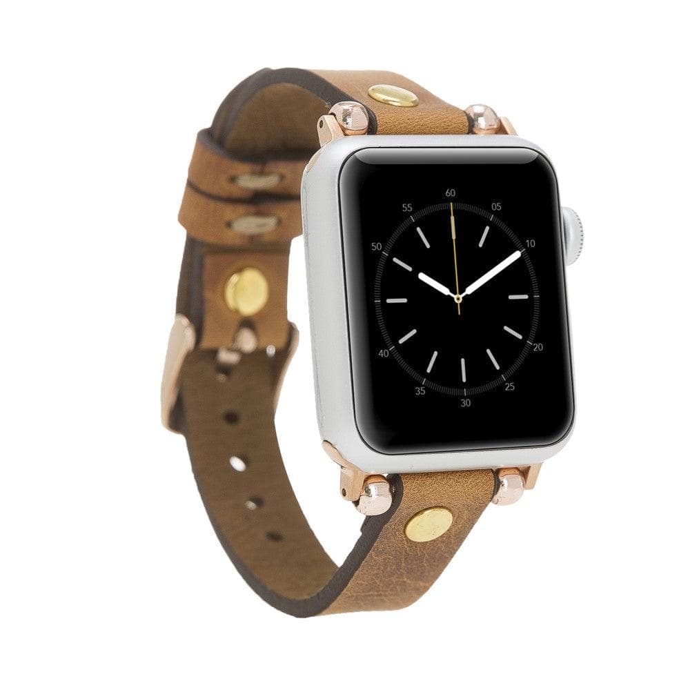 Sizergh Ferro Apple Watch Leather Strap G19 Bouletta