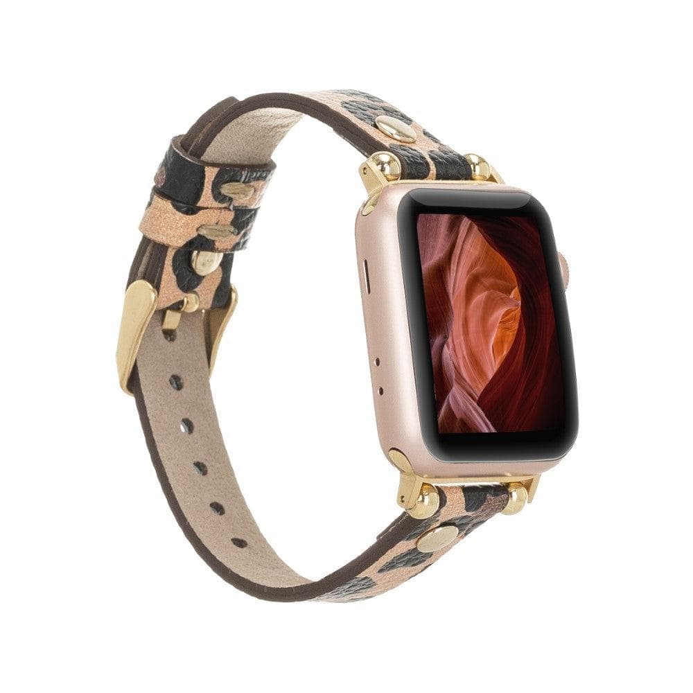 Sizergh Ferro Apple Watch Leather Strap LEO NE Bouletta