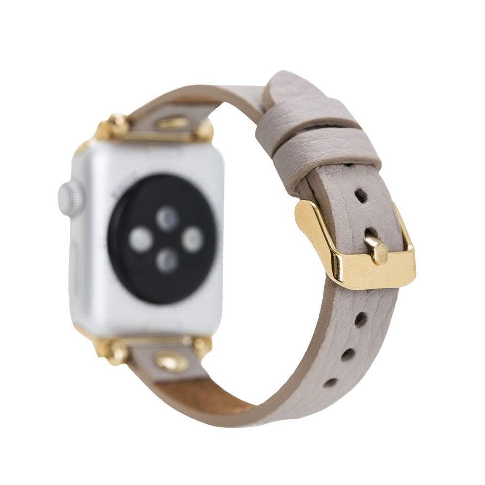 Sizergh Ferro Apple Watch Leather Strap Bouletta