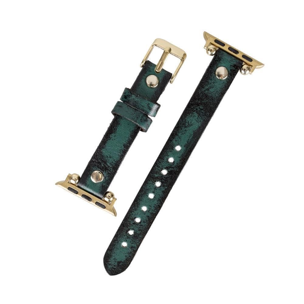 Sizergh Ferro Apple Watch Leather Strap Bouletta