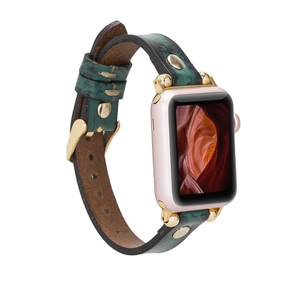 Sizergh Ferro Apple Watch Leather Strap V6 Bouletta
