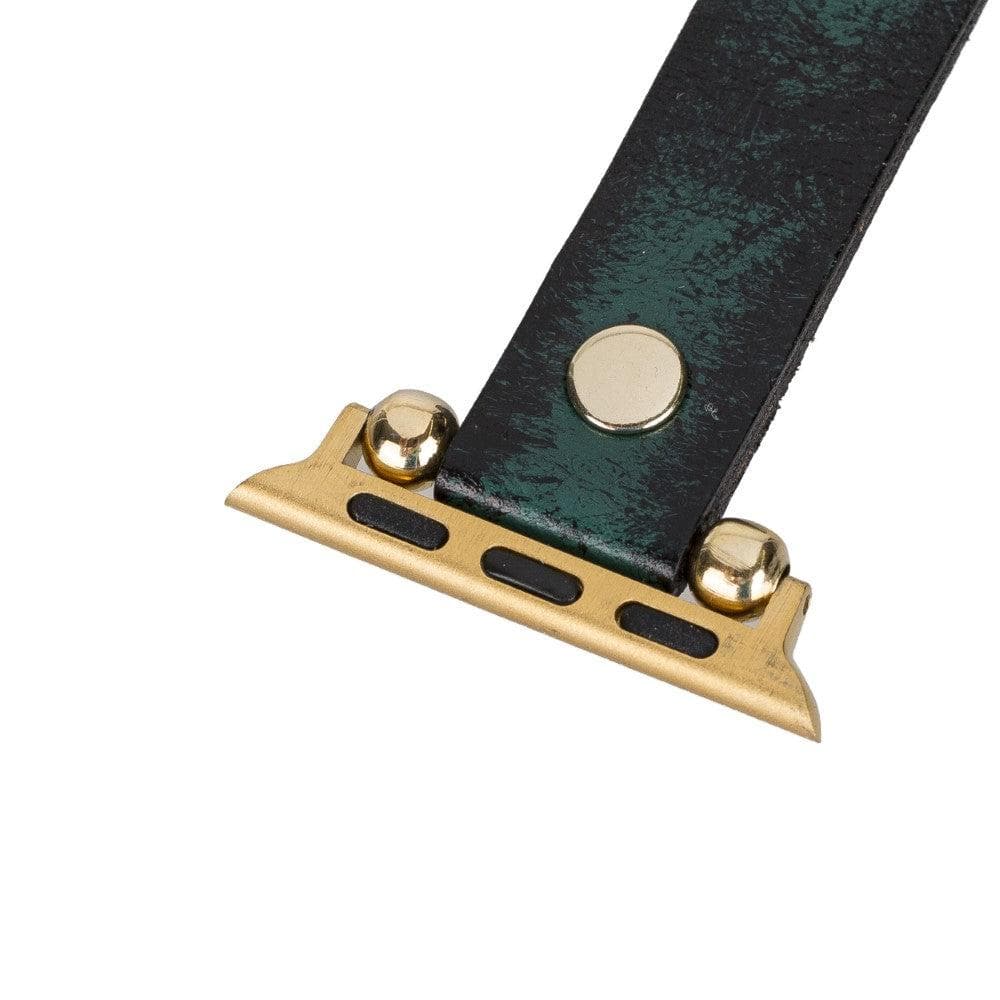 Sizergh Ferro Apple Watch Leather Strap Bouletta