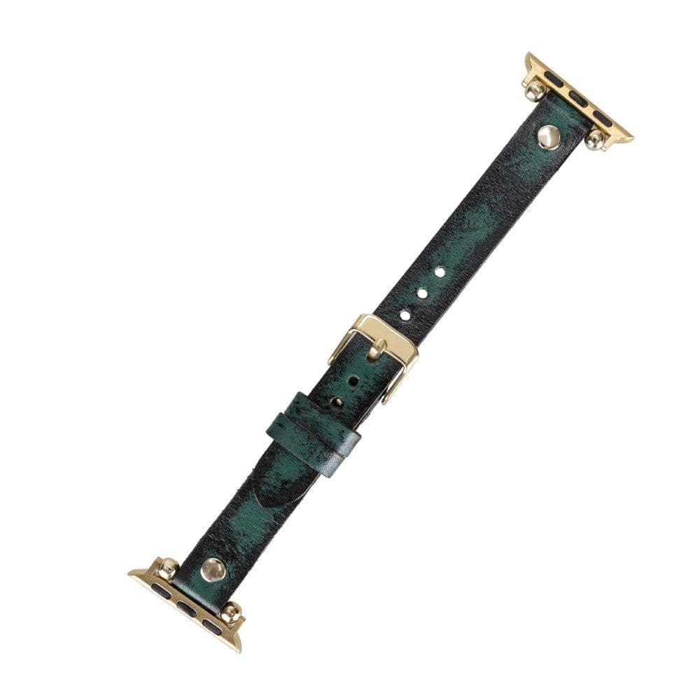 Sizergh Ferro Apple Watch Leather Strap Bouletta