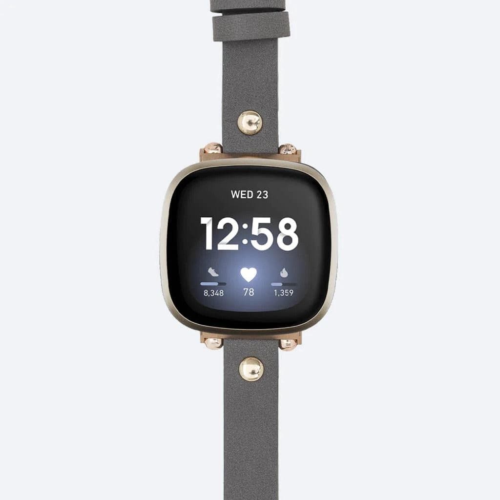 Slim FitBit Leather Strap Bouletta