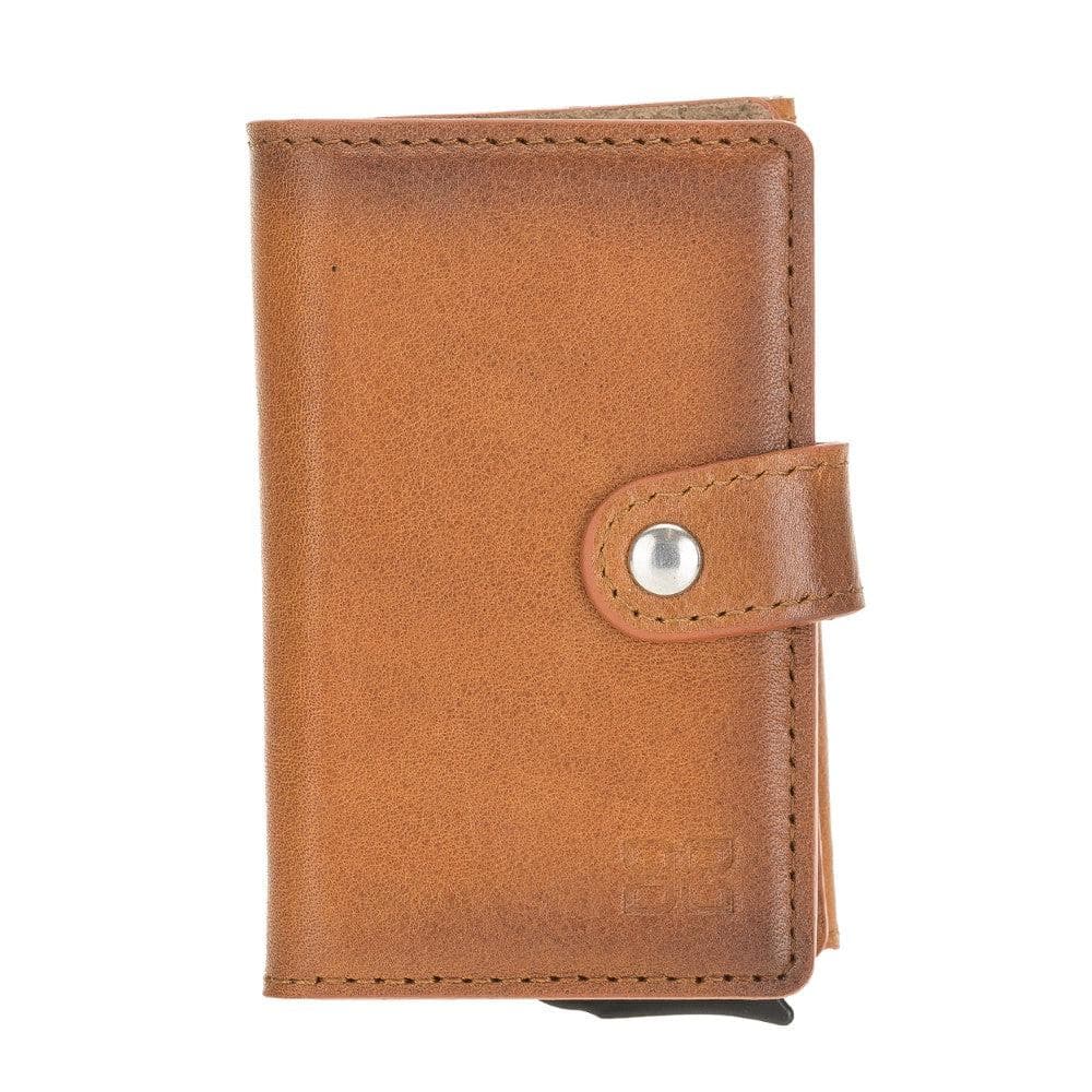 Terry Coin Leather Mechanical Card Holder Bouletta