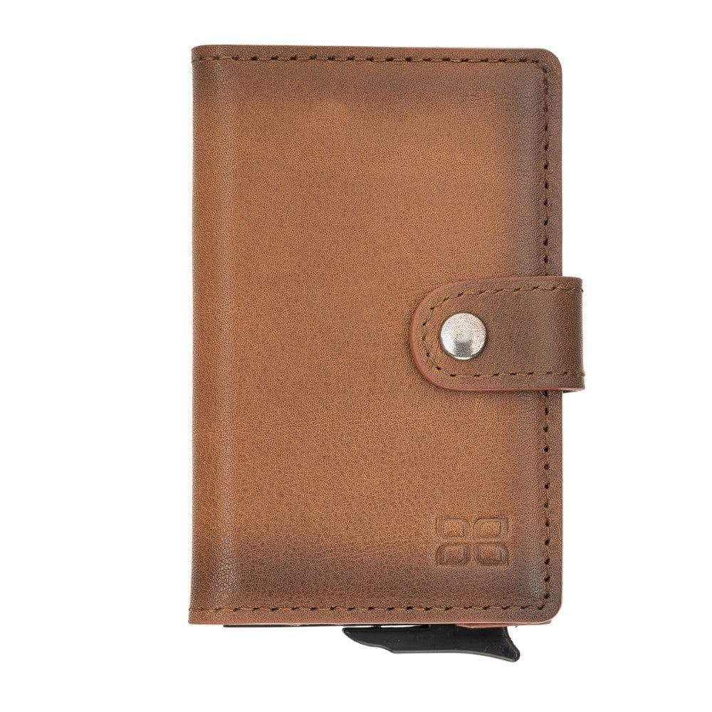 Terry Coin Leather Mechanical Card Holder Bouletta