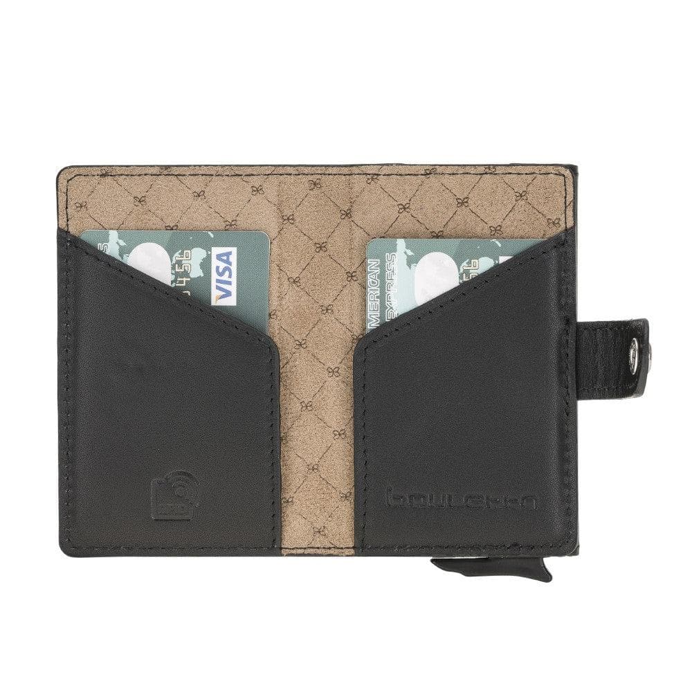 Terry Coin Leather Mechanical Card Holder Bouletta