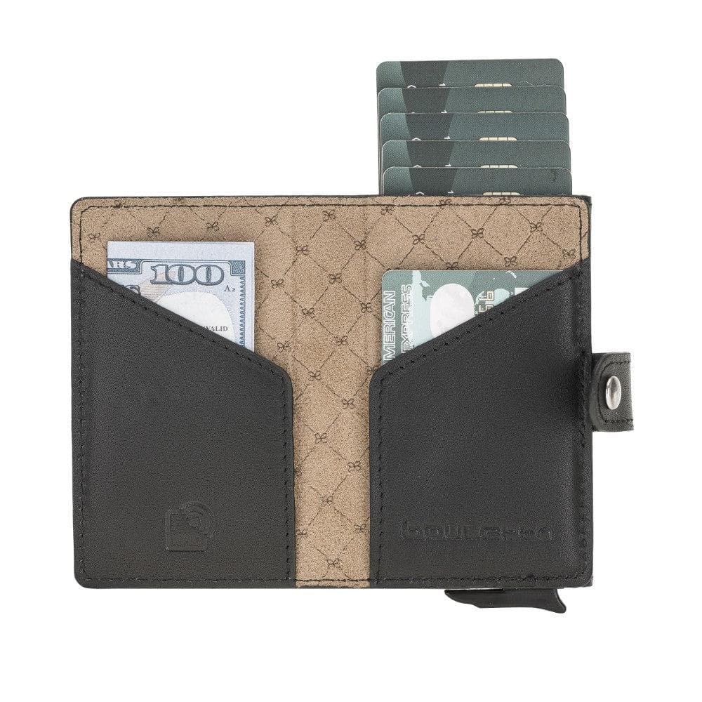 Terry Coin Leather Mechanical Card Holder Bouletta