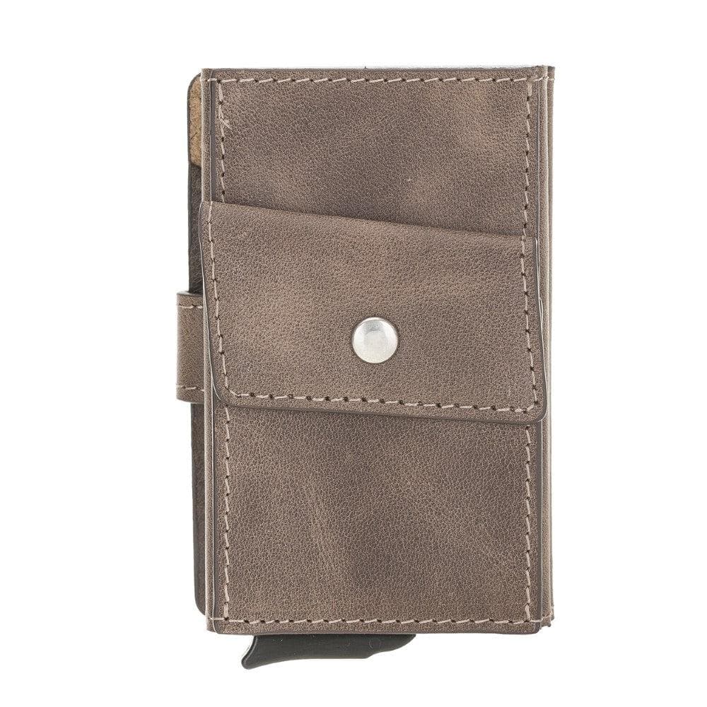 Terry Coin Leather Mechanical Card Holder Bouletta