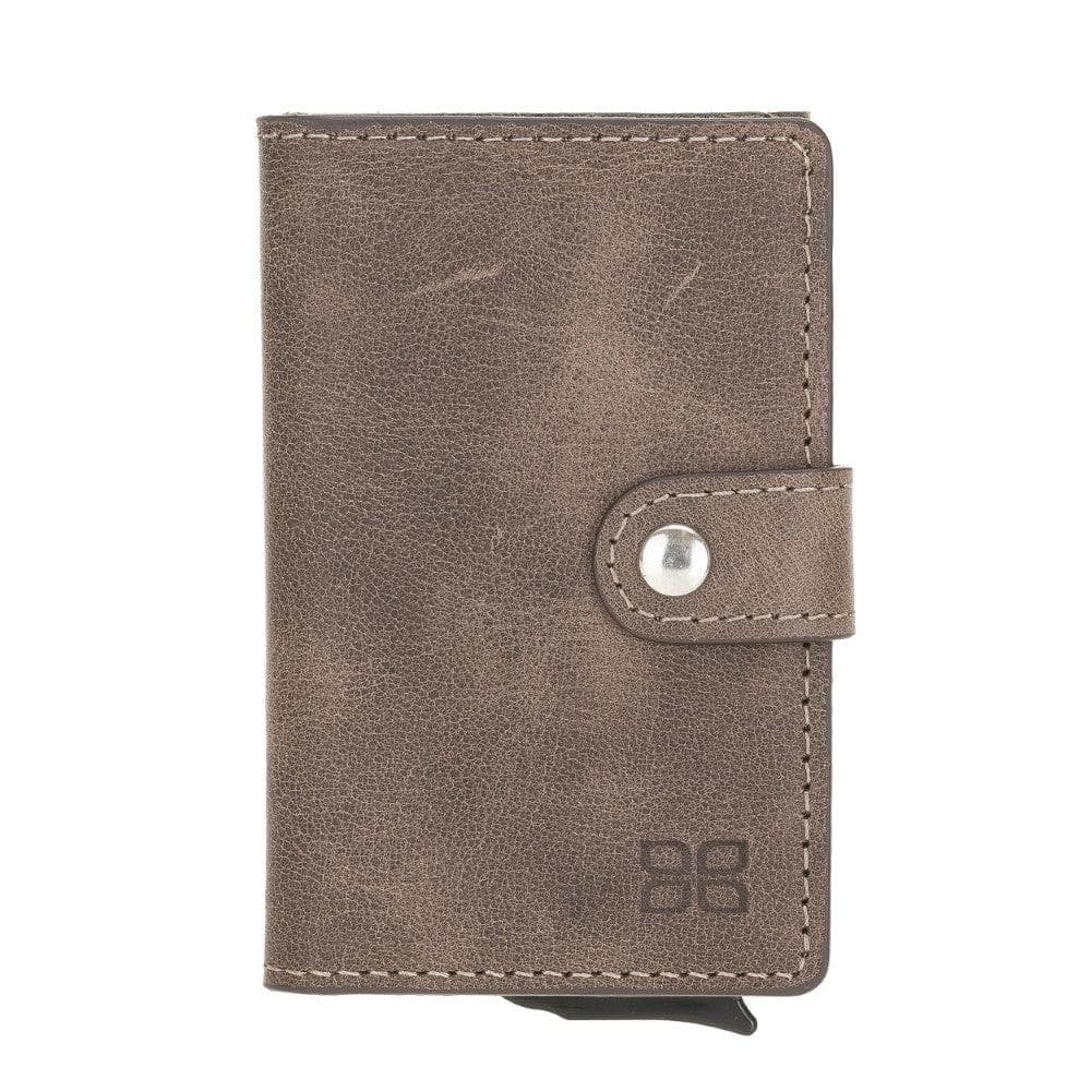 Terry Coin Leather Mechanical Card Holder Bouletta
