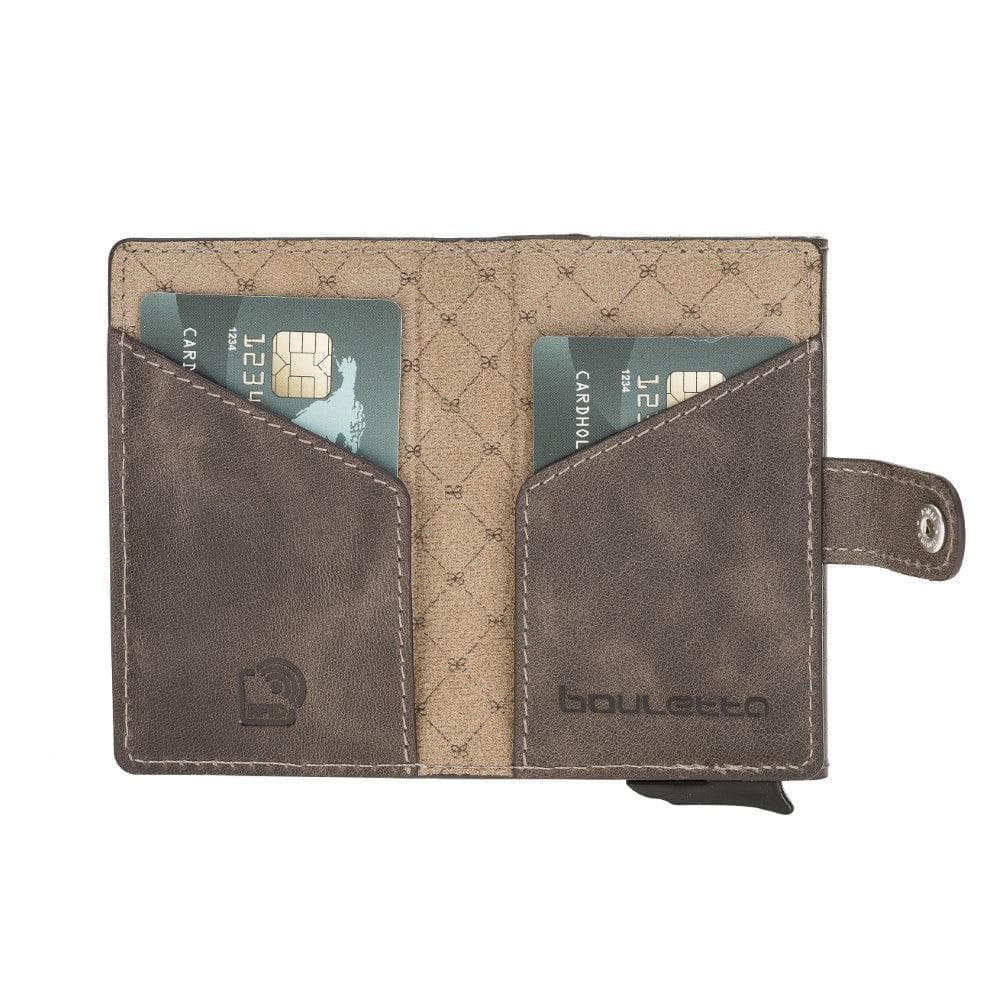 Terry Coin Leather Mechanical Card Holder Bouletta