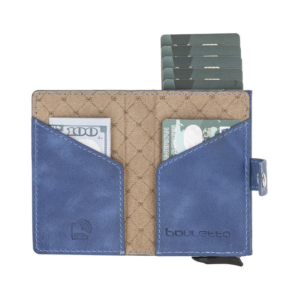 Terry Coin Leather Mechanical Card Holder Bouletta