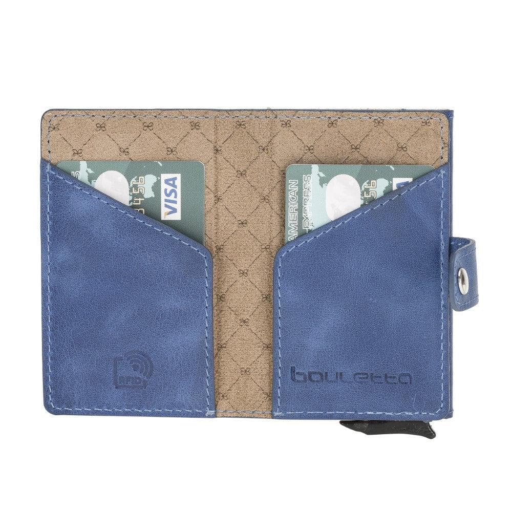Terry Coin Leather Mechanical Card Holder Bouletta