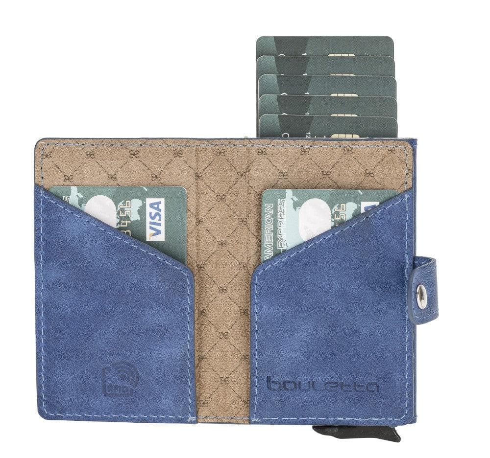 Terry Coin Leather Mechanical Card Holder Bouletta