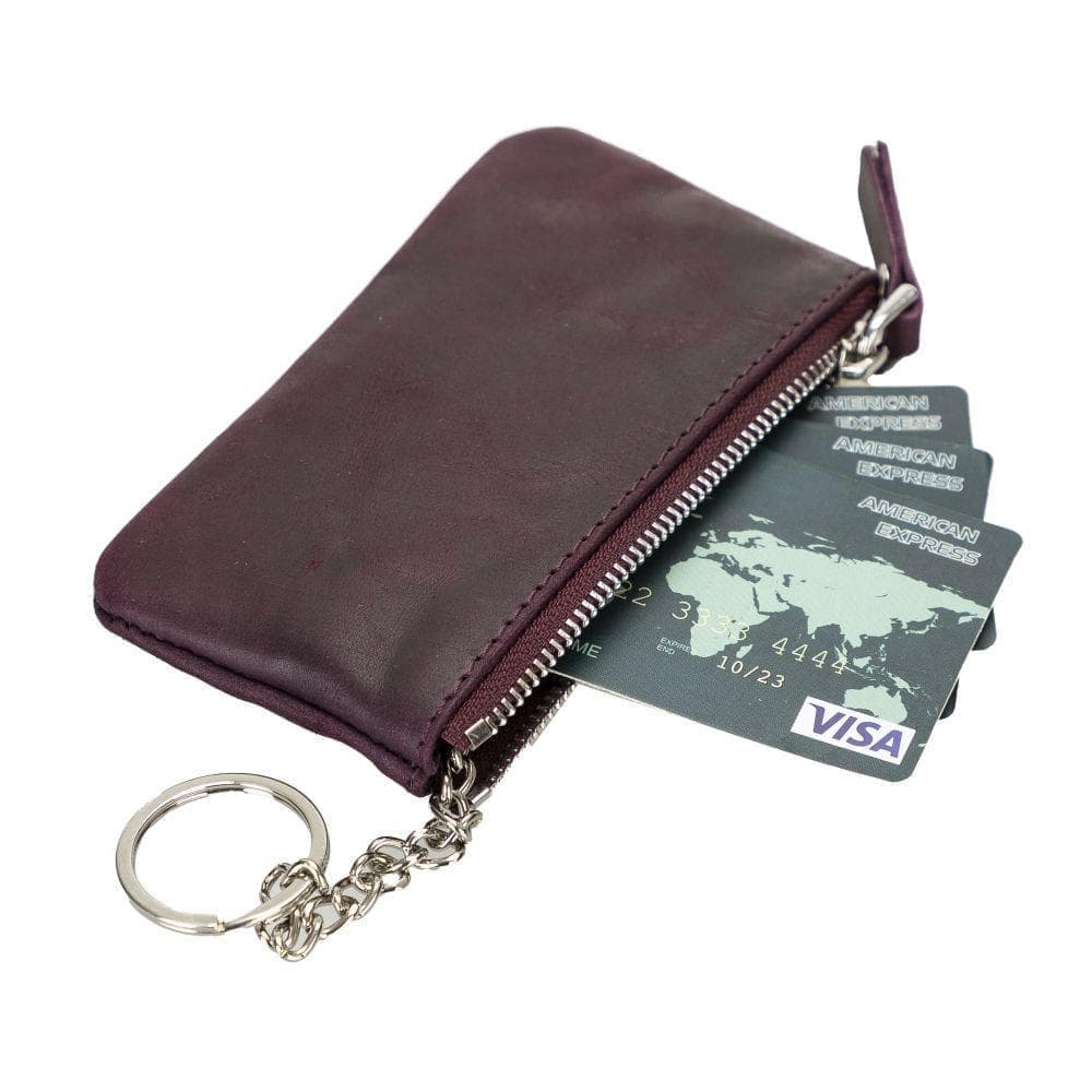 Multima Genuine Leather Wallet Purple Bouletta Shop