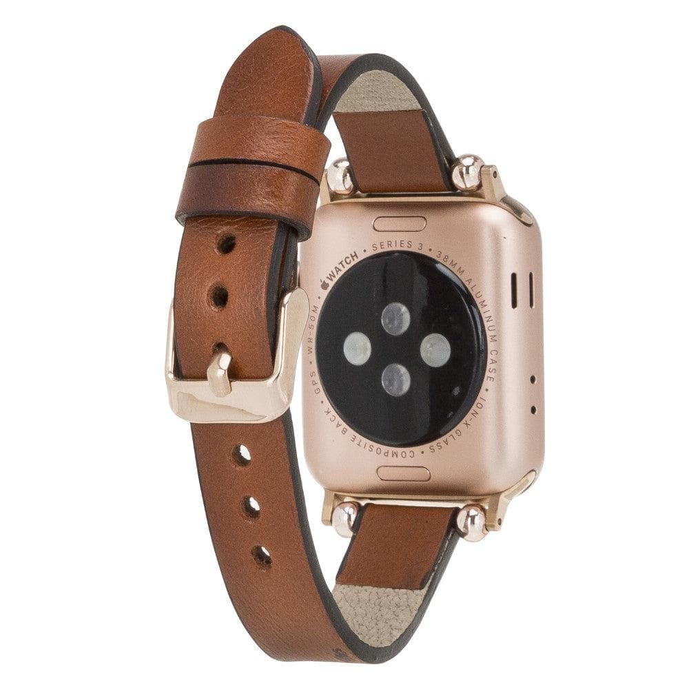 Wollaton Ferro Apple Watch Leather Strap Bouletta LTD