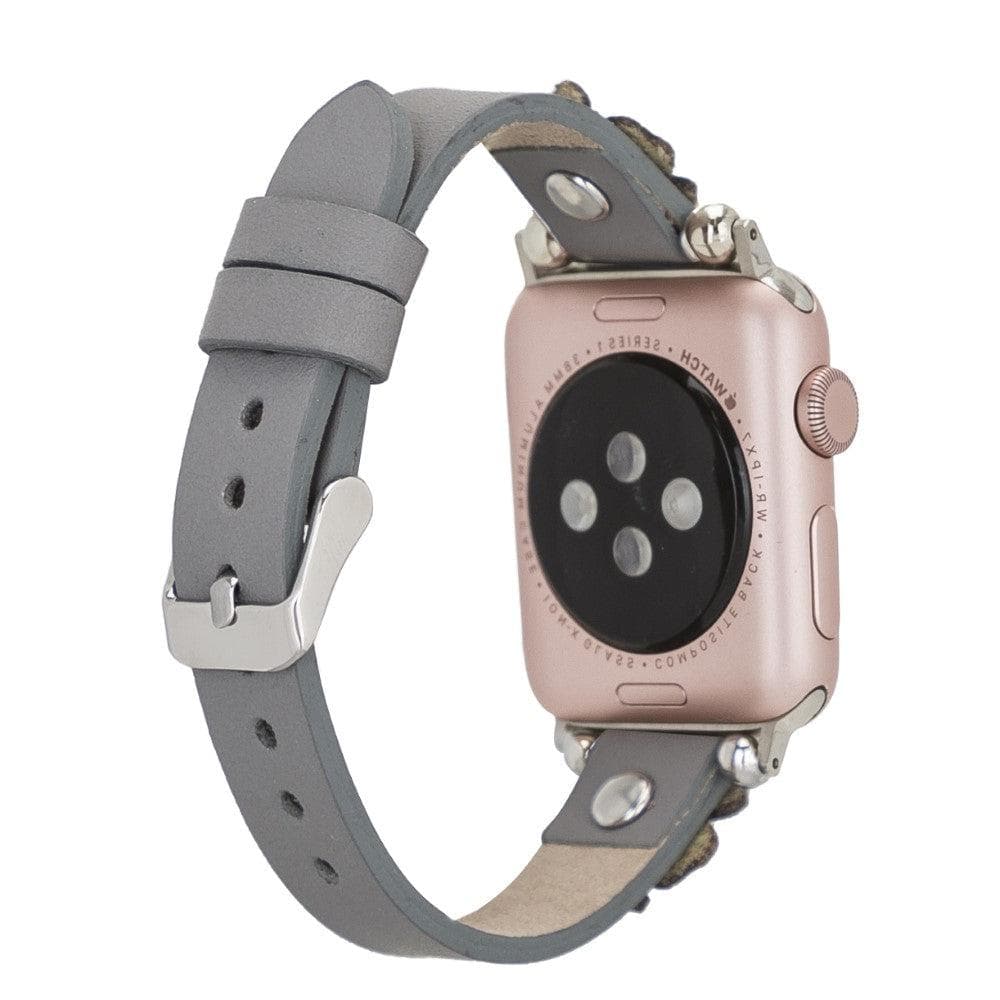 Wollaton Ferro Apple Watch Leather Strap Bouletta LTD