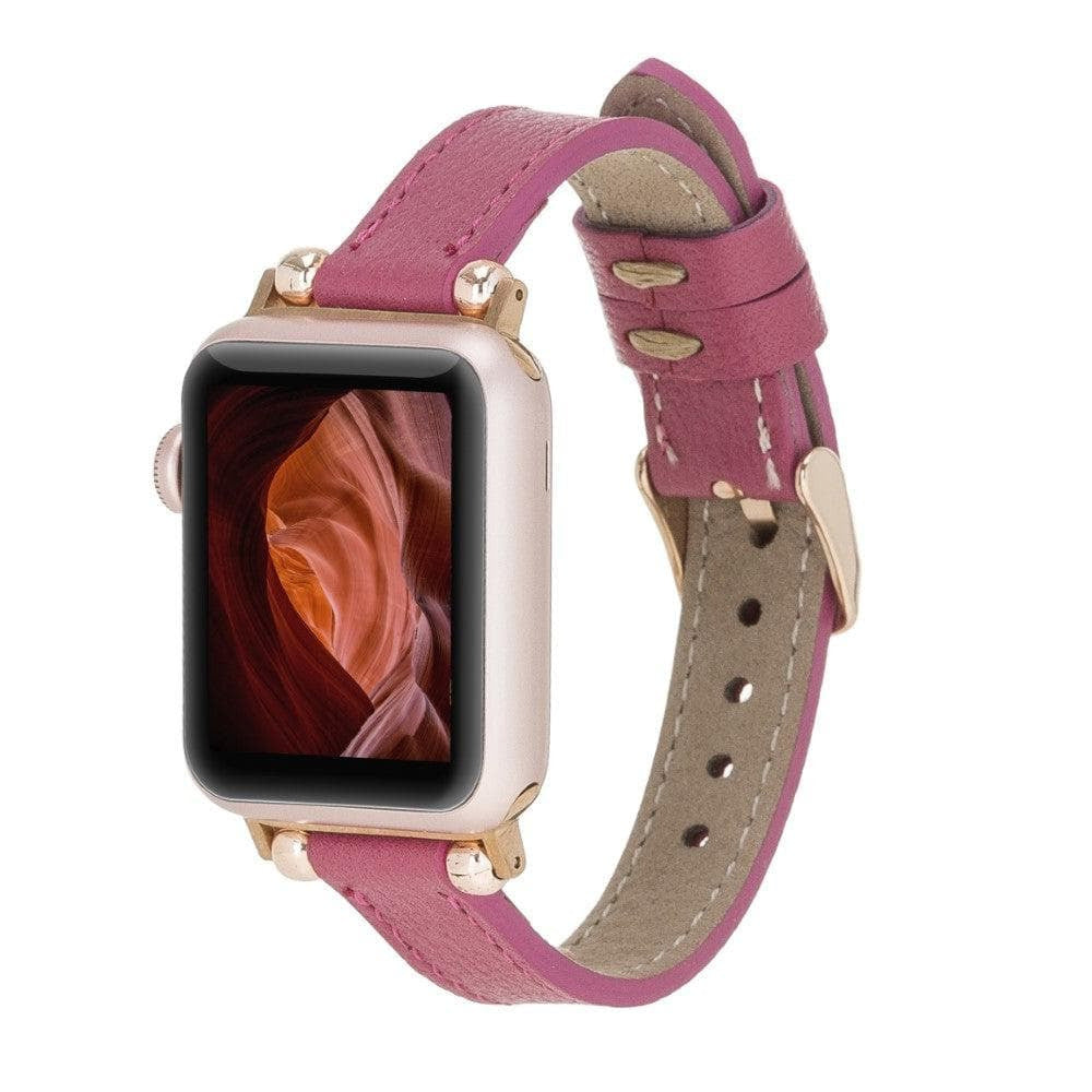 Wollaton Ferro Apple Watch Leather Strap cp4 Bouletta LTD