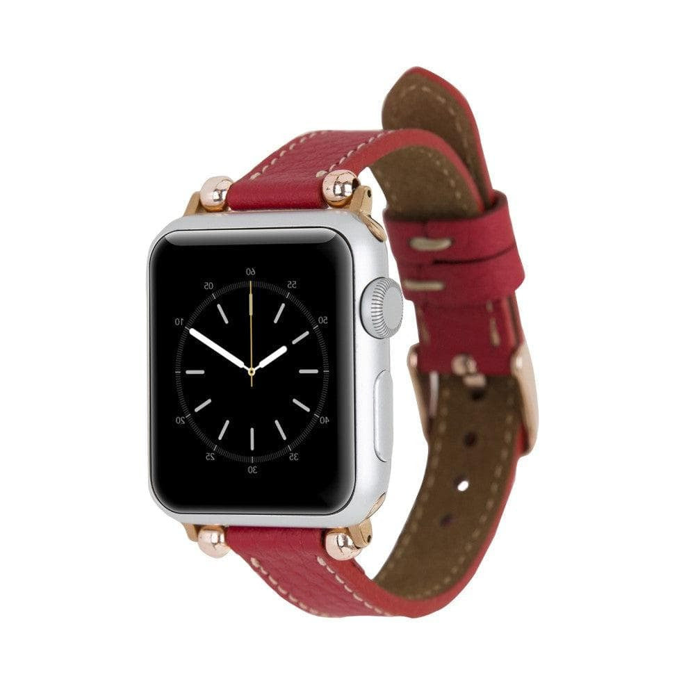 Wollaton Ferro Apple Watch Leather Strap erc2 Bouletta