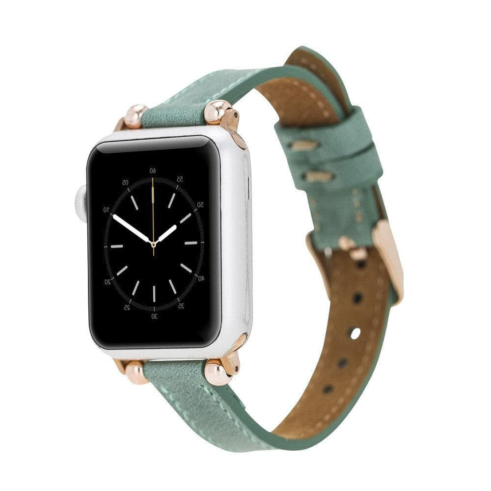 Wollaton Ferro Apple Watch Leather Strap cz12 Bouletta