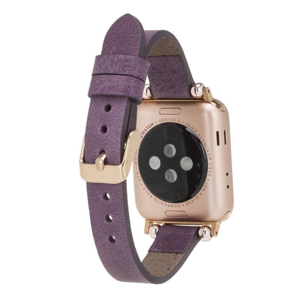 Wollaton Ferro Apple Watch Leather Strap Bouletta LTD