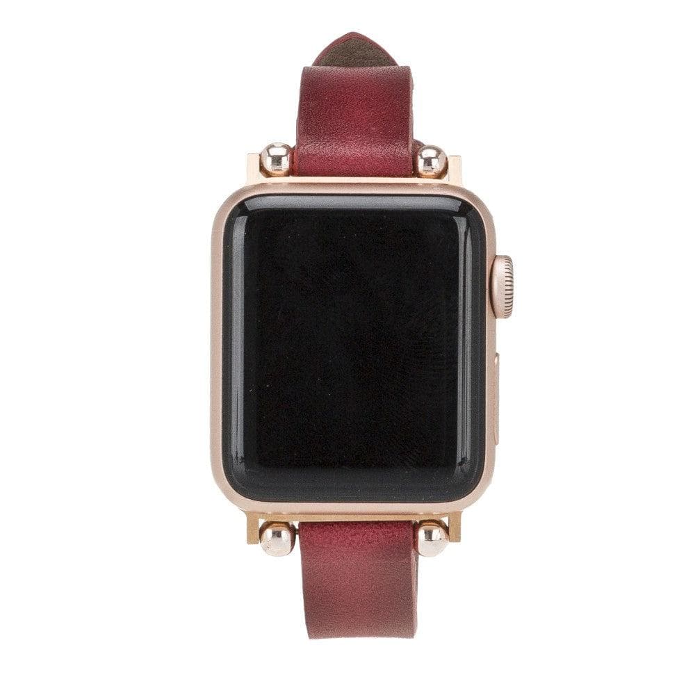 Wollaton Ferro Apple Watch Leather Strap Bouletta LTD