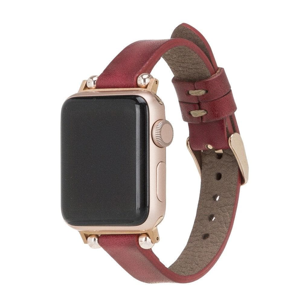 Wollaton Ferro Apple Watch Leather Strap v4ef Bouletta