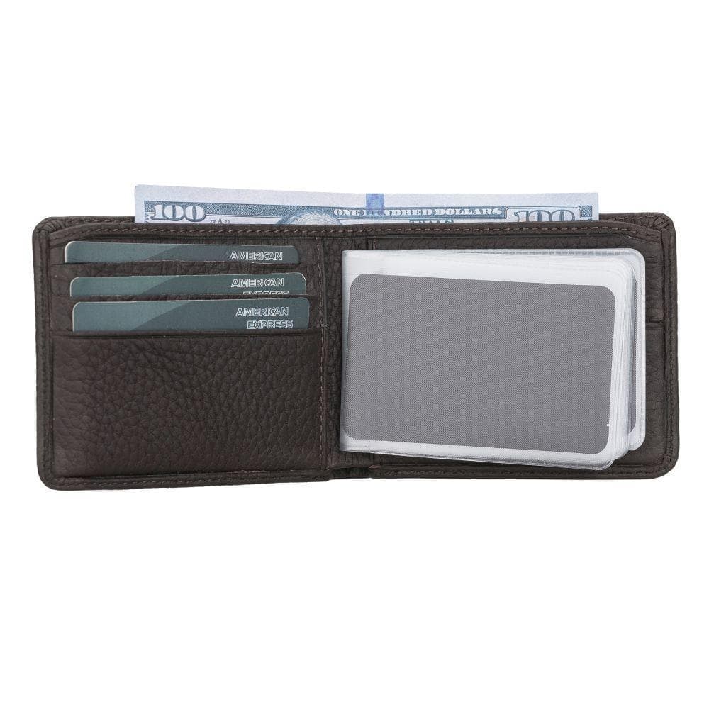 Yosef Leather Wallet Floater Brown Bouletta Shop