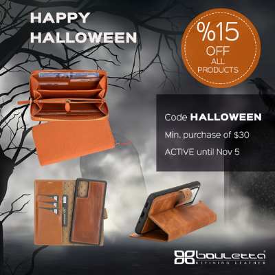 Best Halloween Gifts - Leather Phone Case, Leather Wallet Case , Leather Laptop Bags and more…