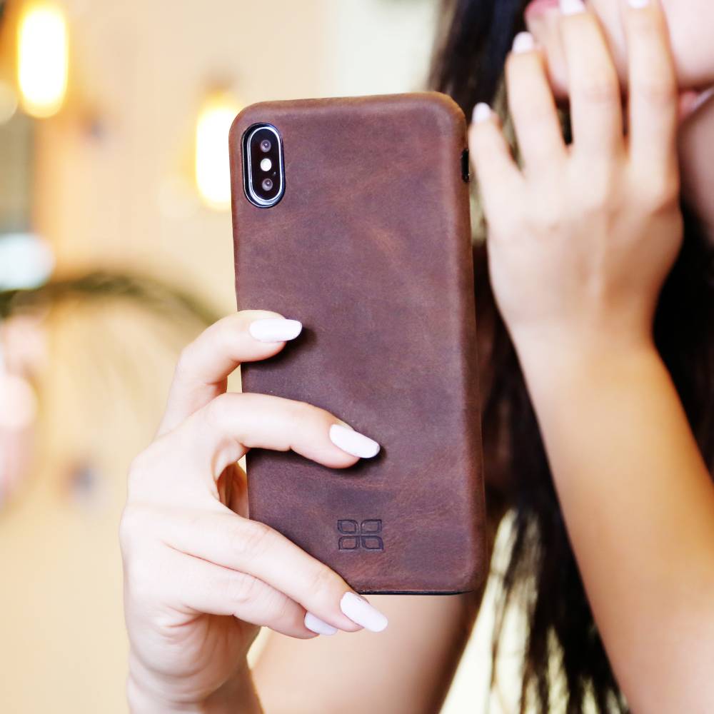 iPhone X Leather Cases