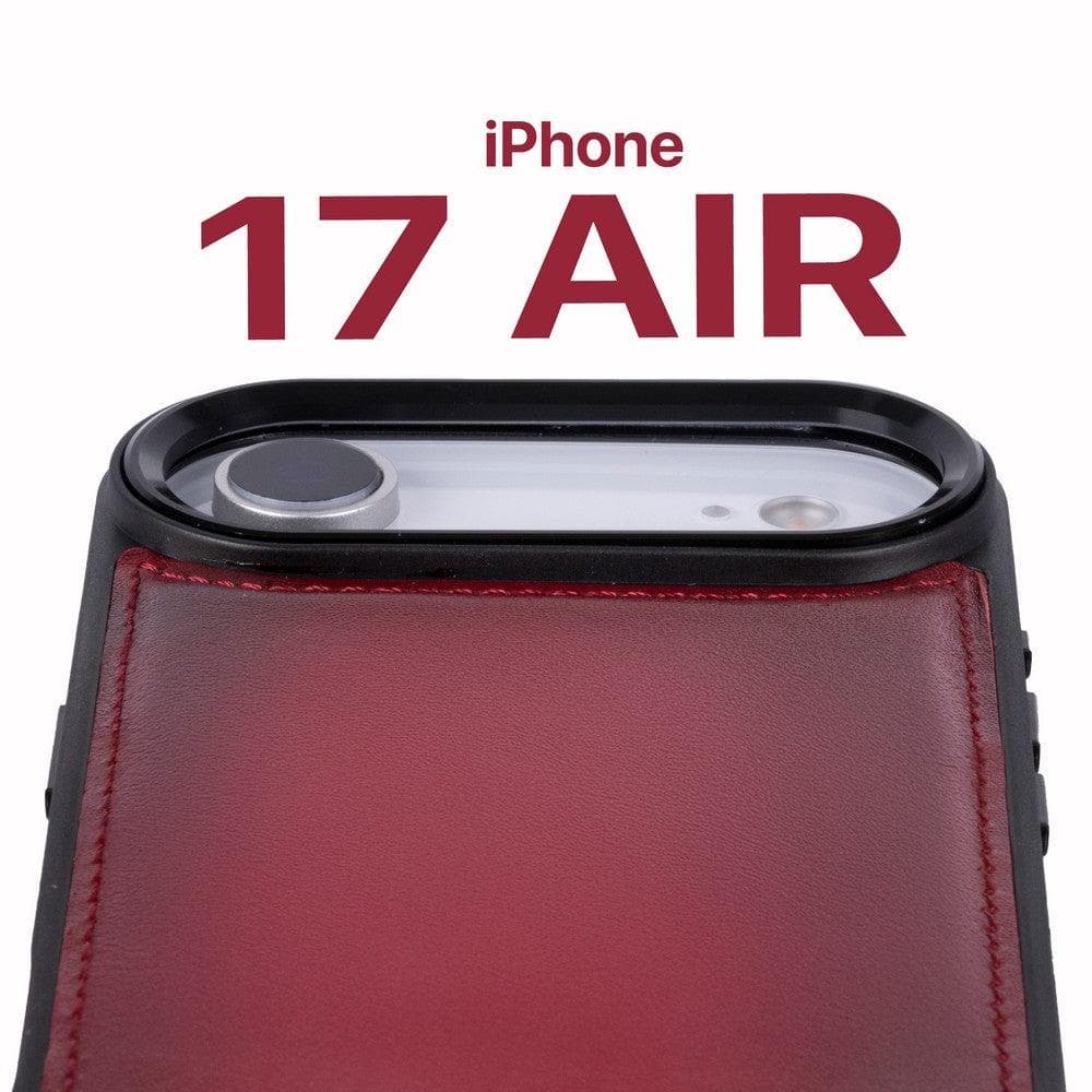 Magic iPhone 17 Air Detachable Leather Wallet Case