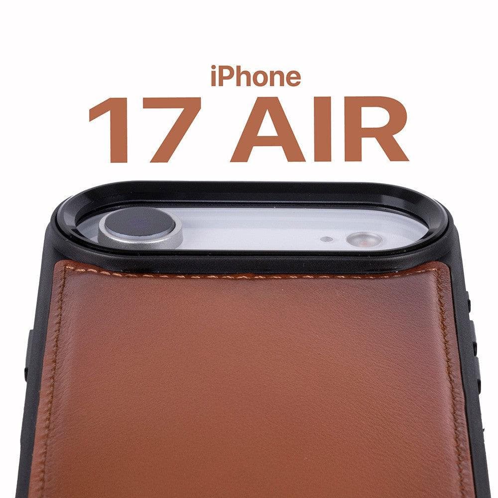 Magic iPhone 17 Air Detachable Leather Wallet Case