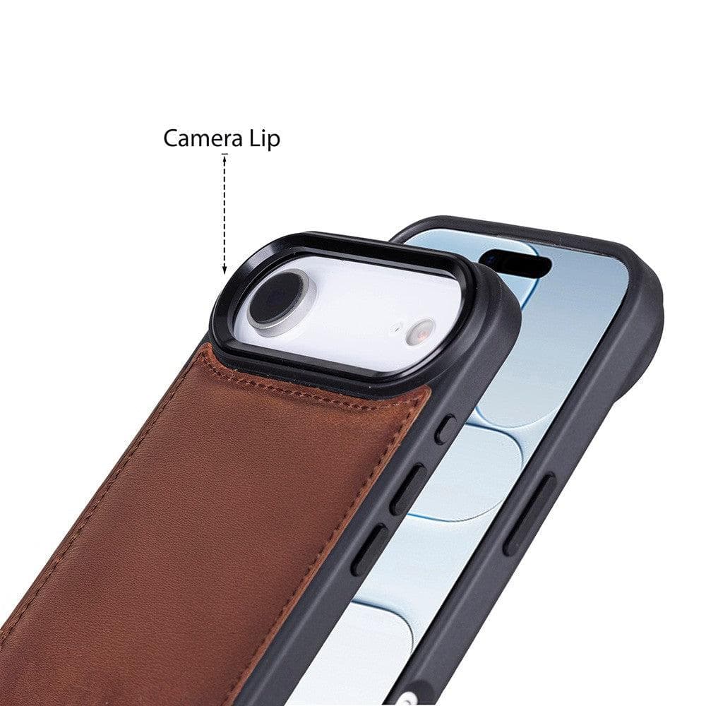 Magic iPhone 17 Air Detachable Leather Wallet Case