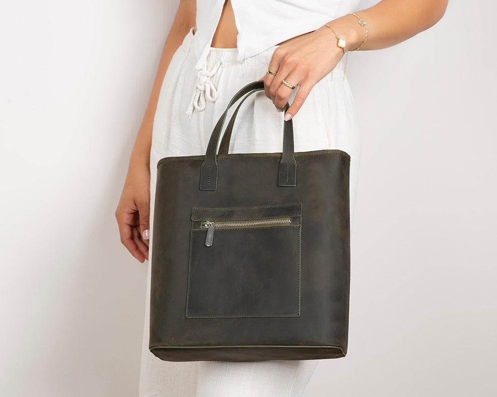 Valetto Leather Tote Bag