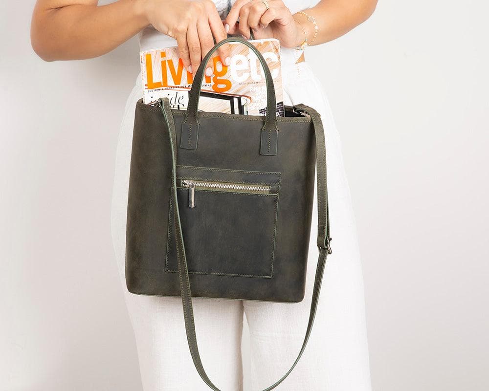 Valetto Leather Tote Bag