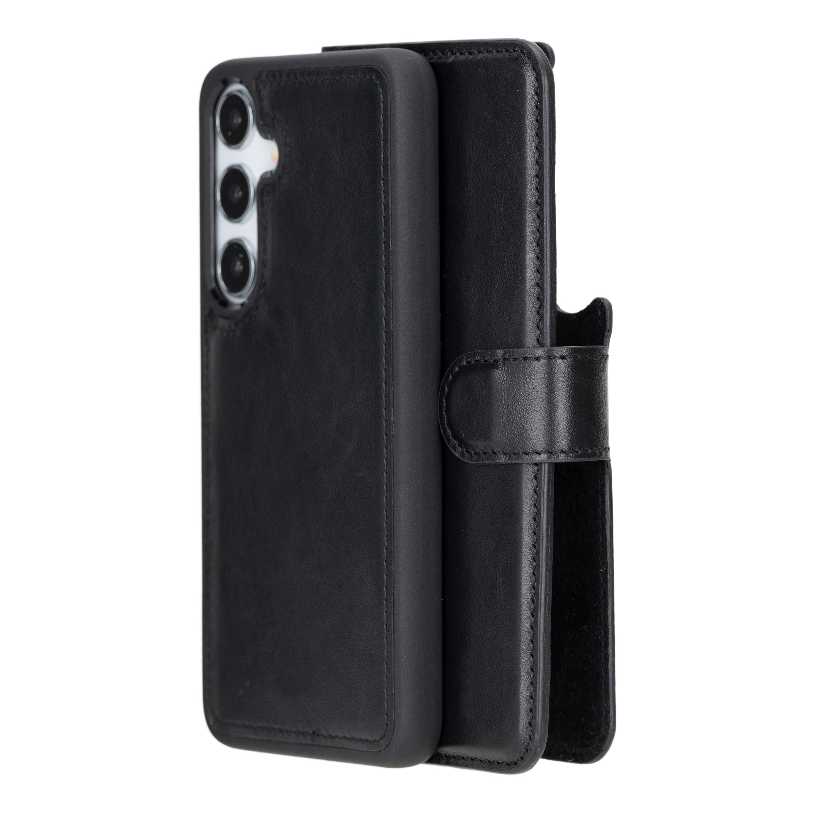 Magic Samsung  Series Detachable Genuine Leather Wallet Case - MW