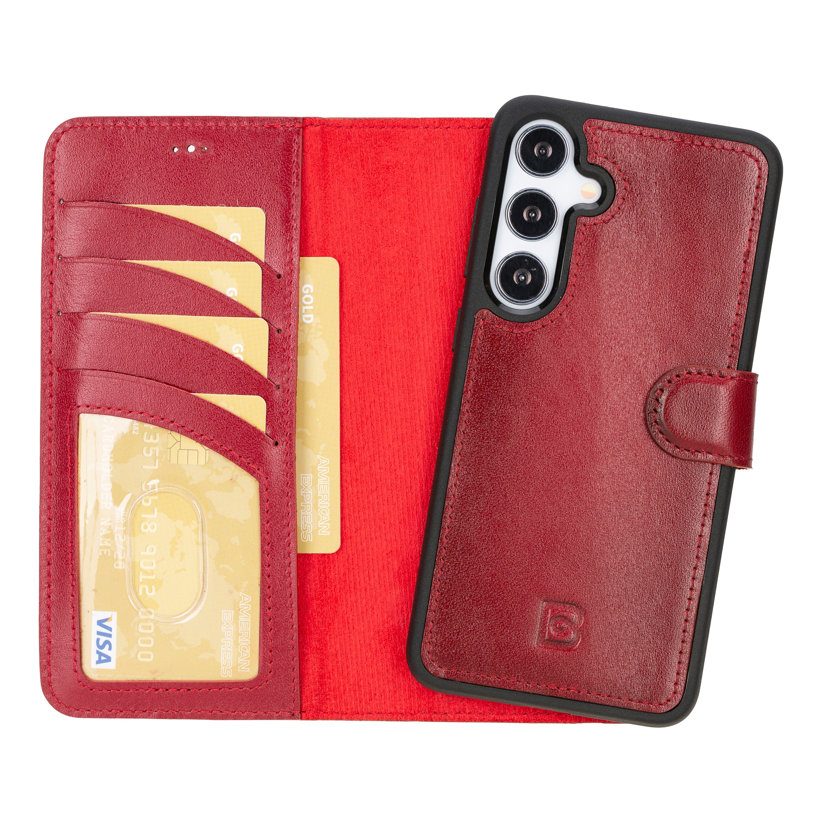 Leather Samsung Galaxy S24 Series Wallet Cases