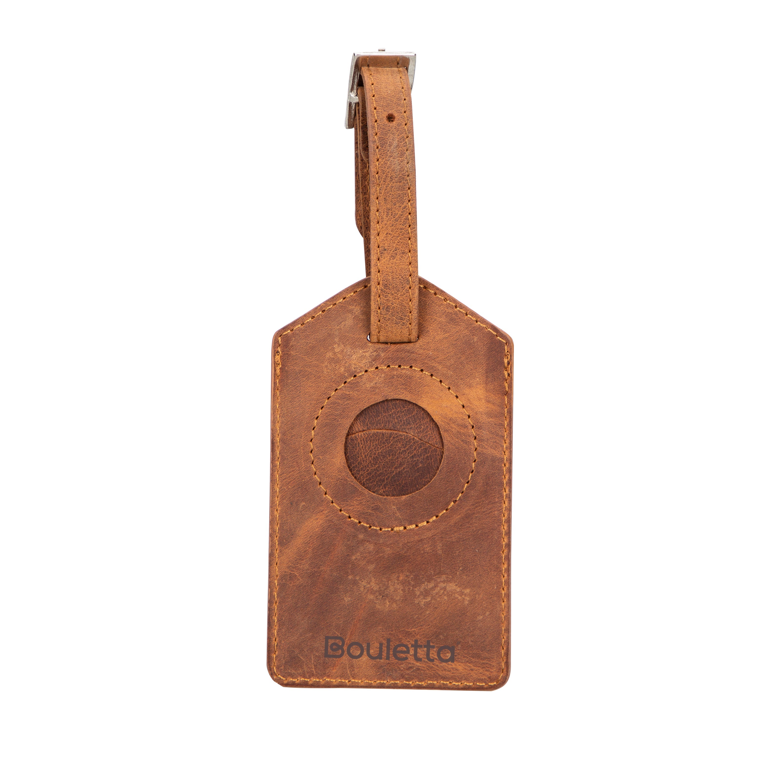 Leather Airconrad Luggane Tag