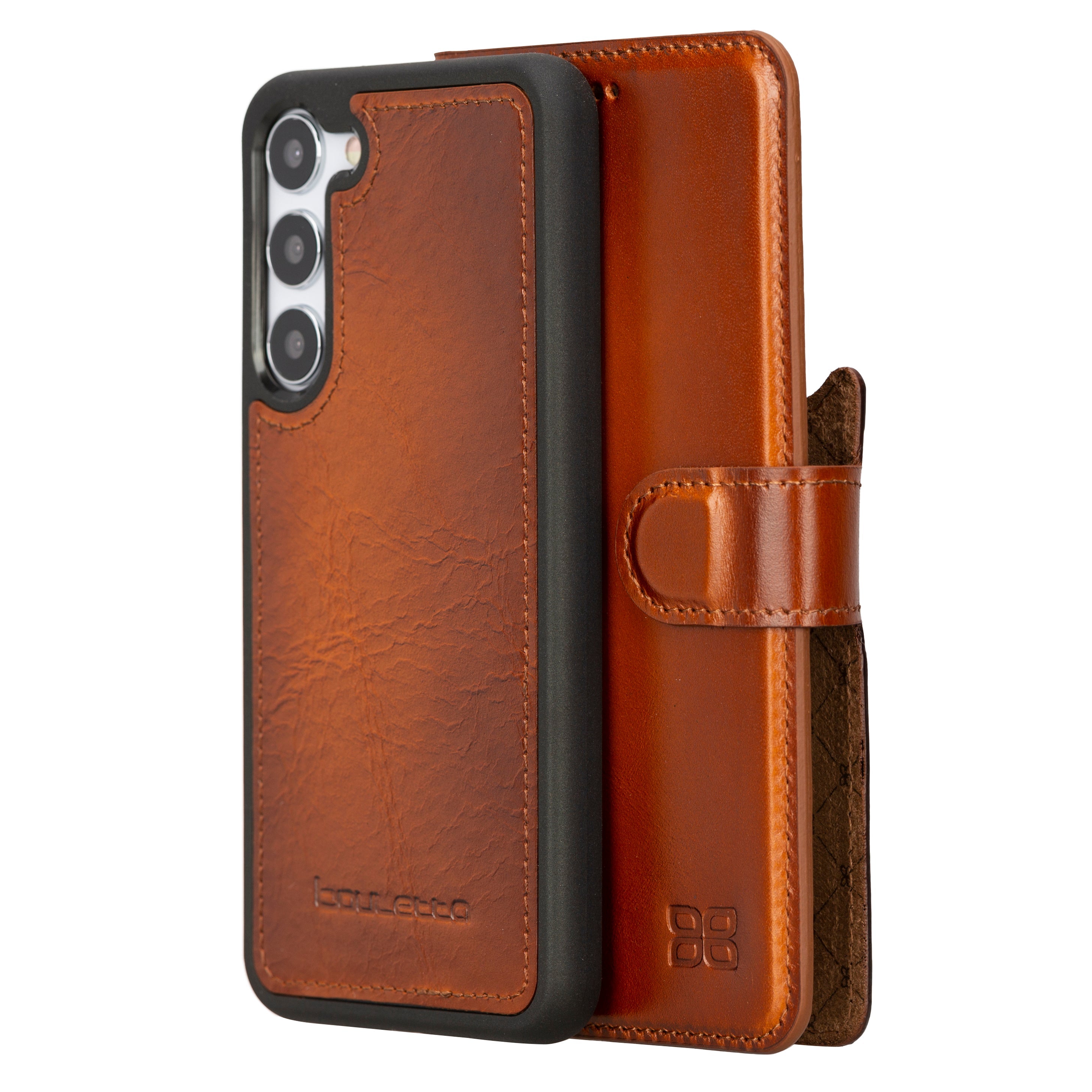 Magic Samsung Galaxy S25 Plus Leather Detachable Wallet Case