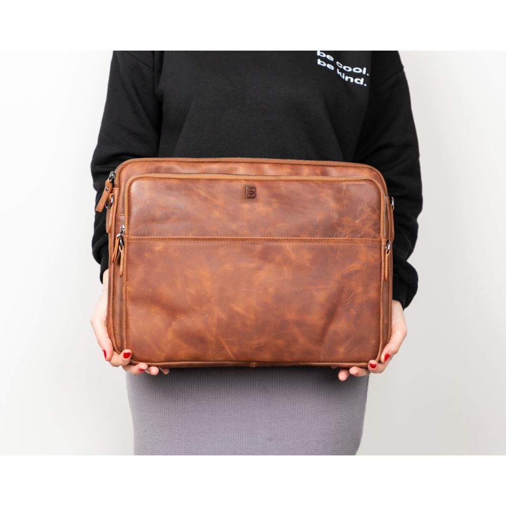 Hamilton Leather Laptop / Tablet Sleeve