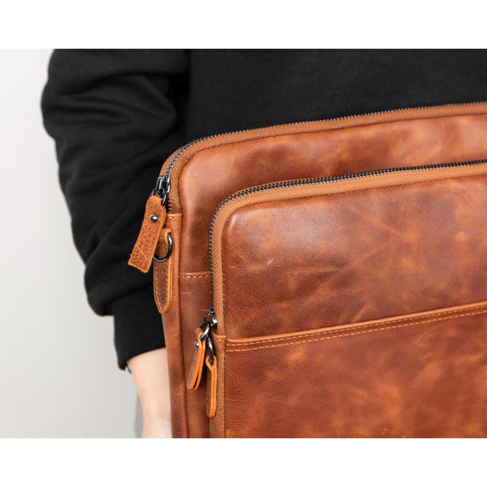 Leeds Leather Laptop / Tablet Sleeve