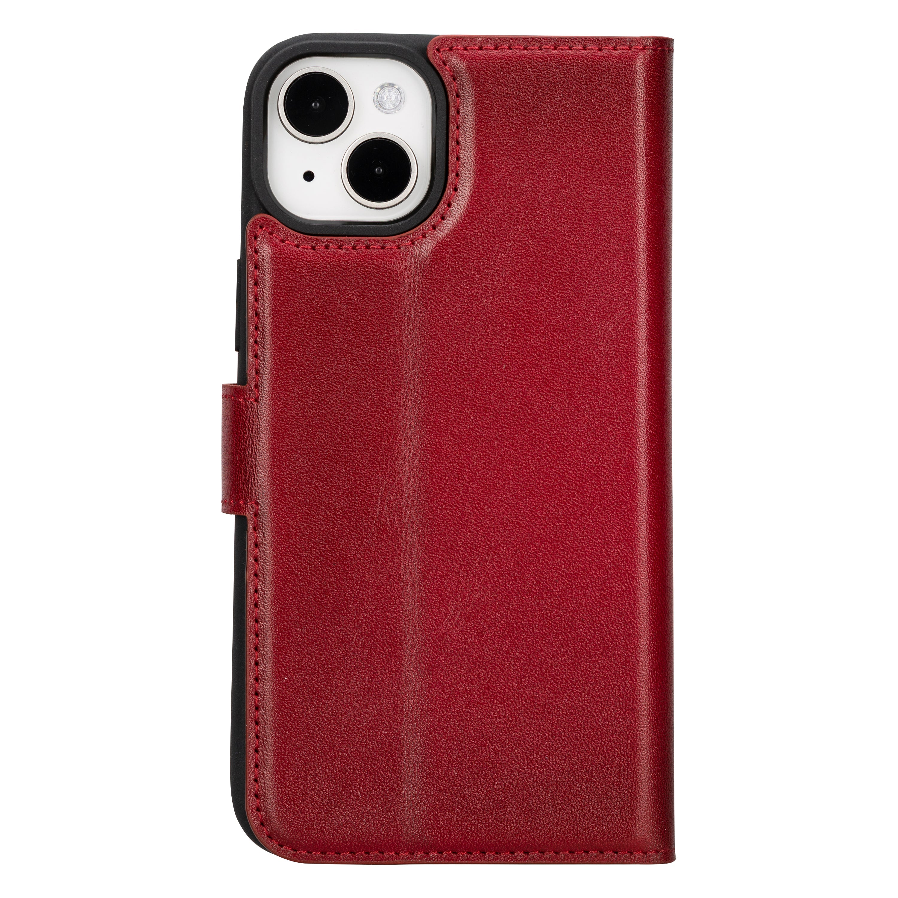 Magic iPhone 16 Plus Detachable Genuine Leather Case