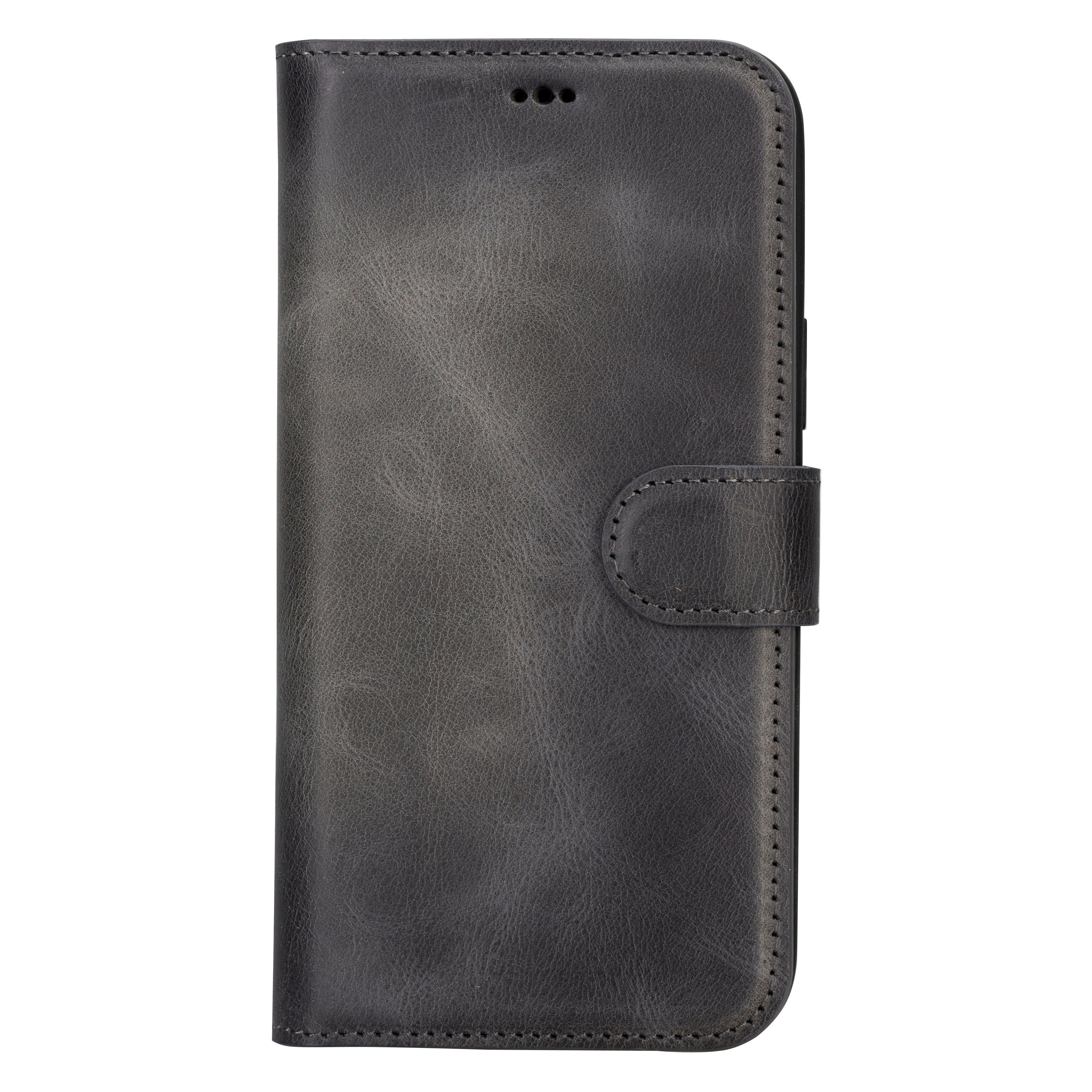 Magic iPhone 16 Detachable Genuine Leather Case