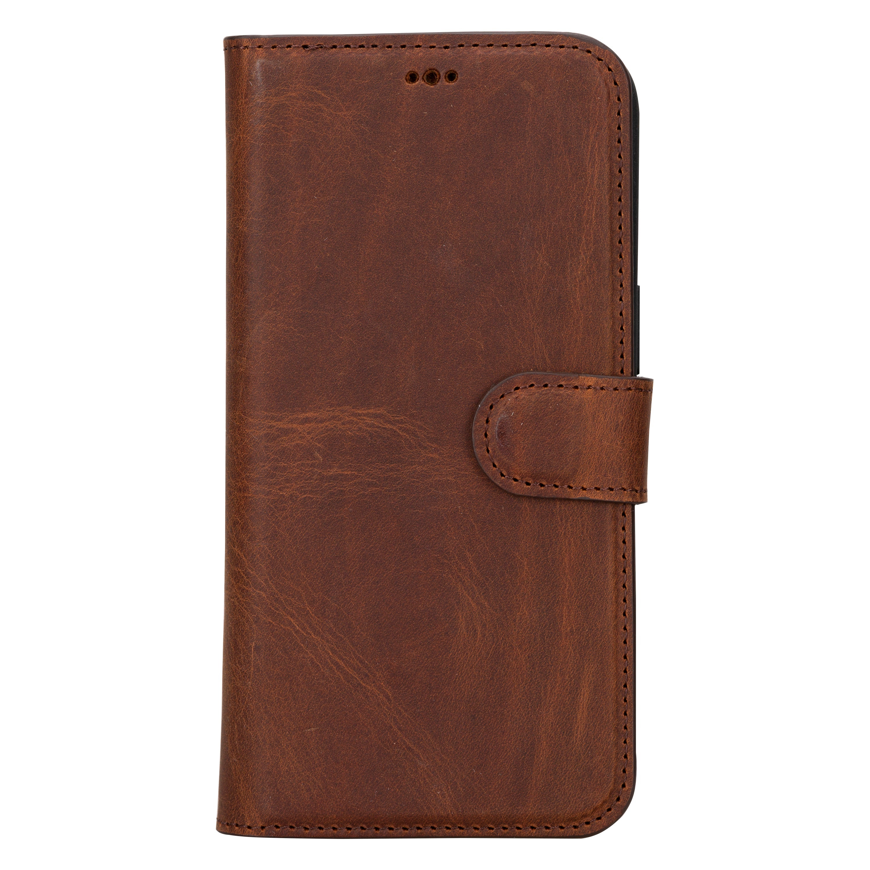 Magic iPhone 16 Pro Detachable Genuine Leather Case