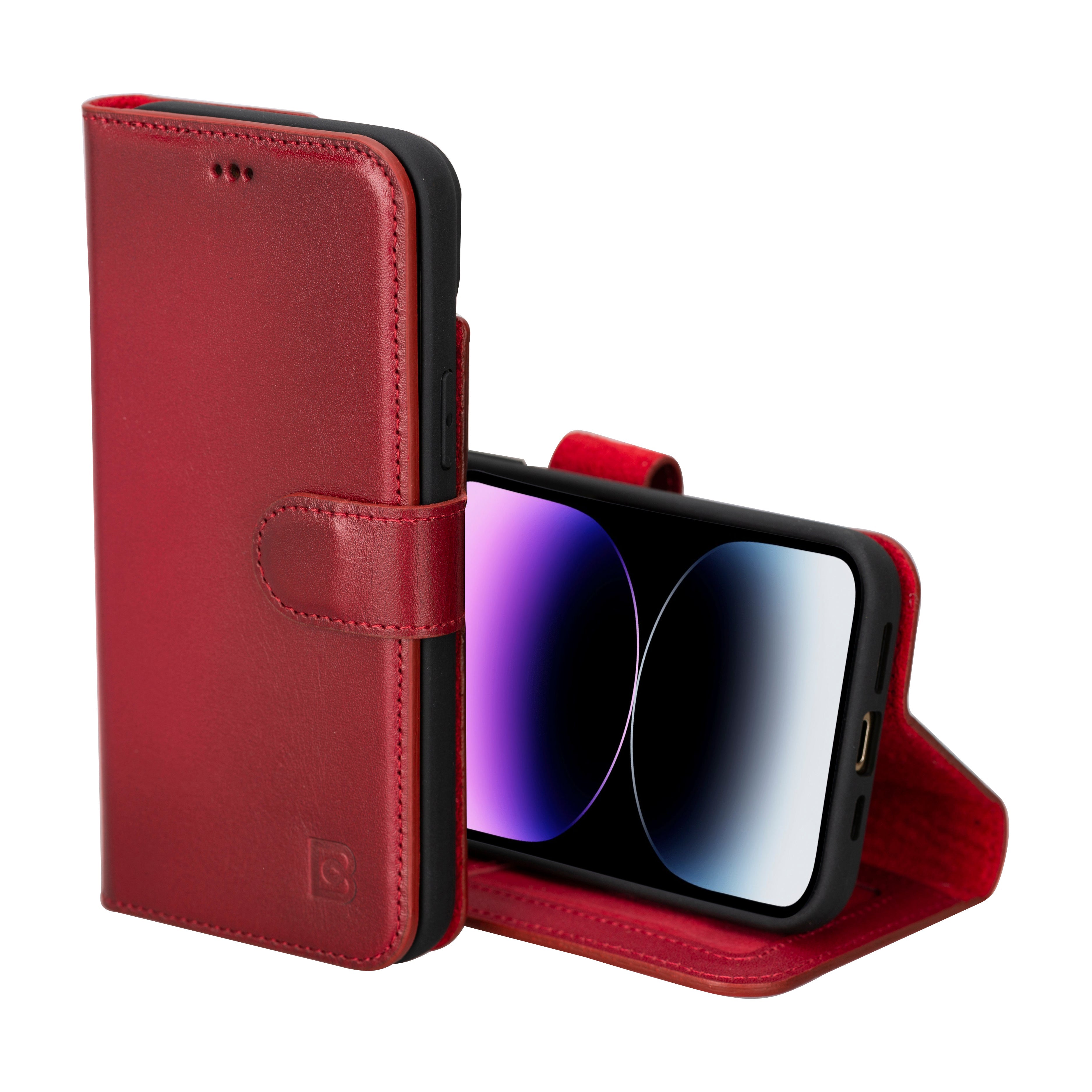 iPhone 16 Series Detachable Leather Drop Wallet Case