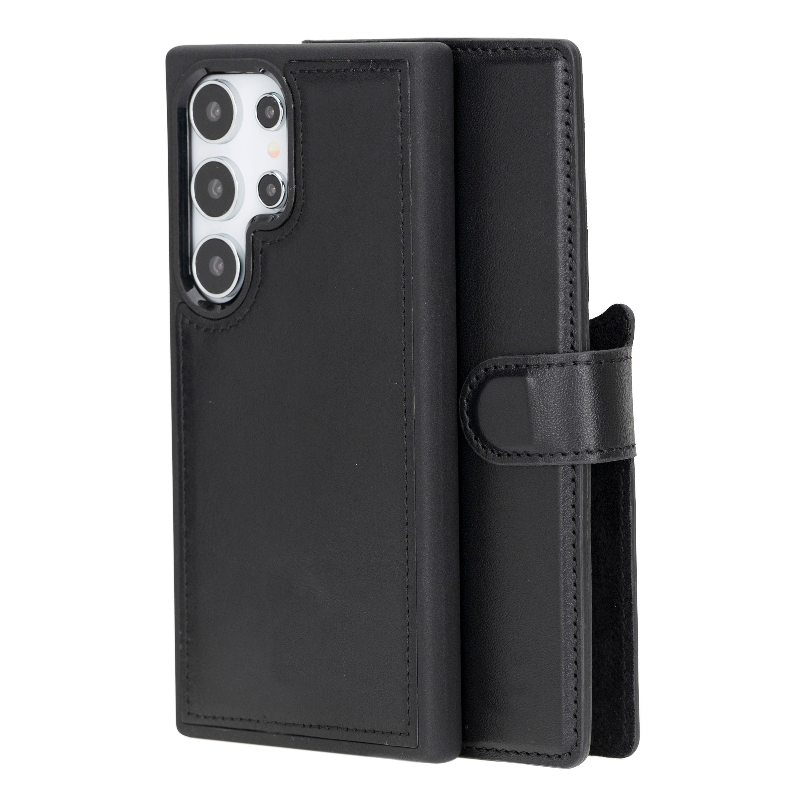 Magic Samsung  Series Detachable Genuine Leather Wallet Case - MW